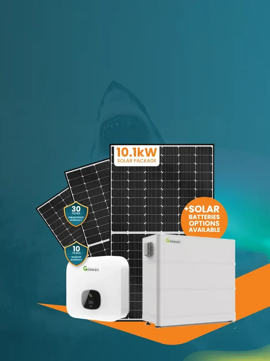 10.1kw solar batteries option